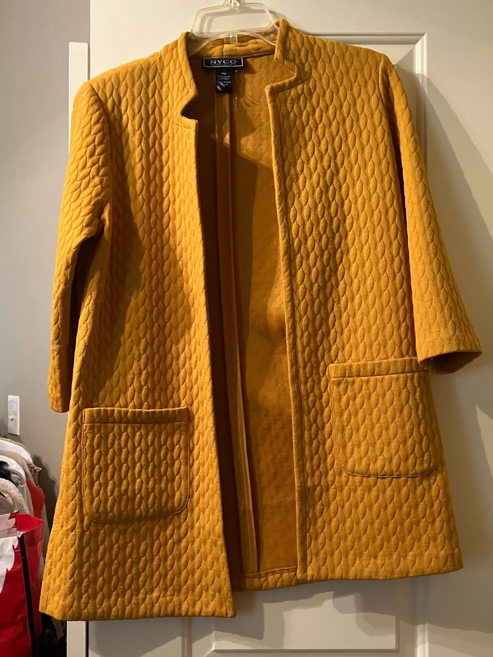 Mustard jacket